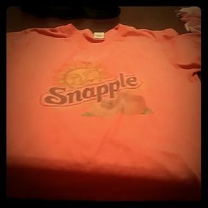 Large Peach Snapple ,back: just peachy peach color
